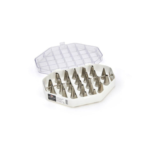 De Buyer Stainless Steel Decor Nozzles - 26 Piece Set - HAUSwares