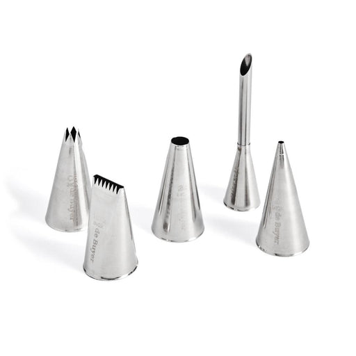 De Buyer Stainless Steel Nozzles - 5 Piece Set - HAUSwares
