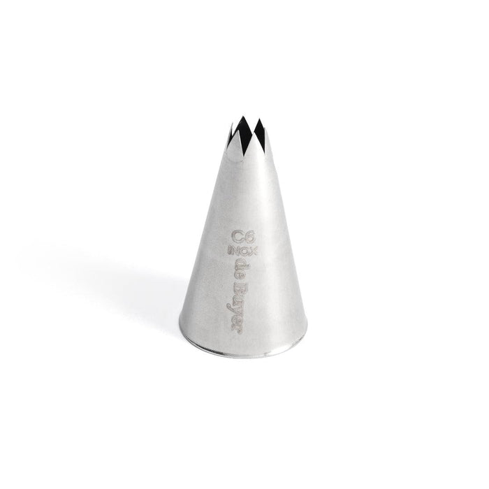 De Buyer Stainless Steel Star Nozzle (C6) - HAUSwares