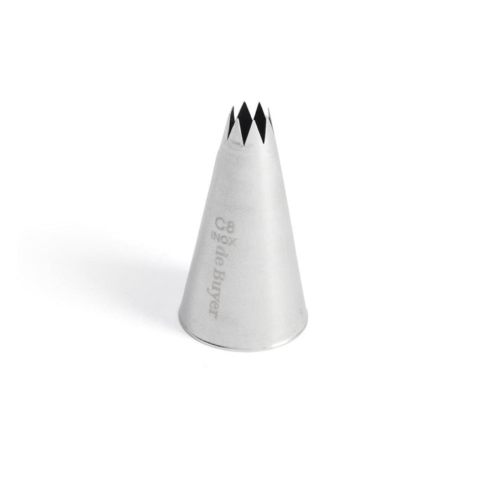 De Buyer Stainless Steel Star Nozzle (C8) - HAUSwares