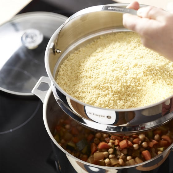 De Buyer Stainless Steel 24cm Steam Cooker