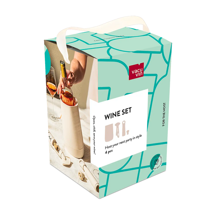 Vacu Vin Host Wine Set - Sand