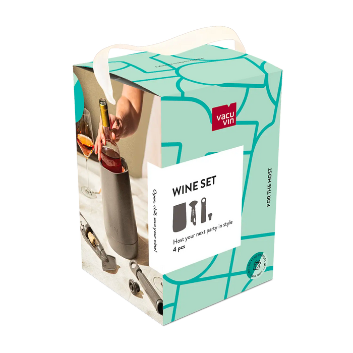 Vacu Vin Host Wine Set - Graphite