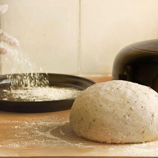 Emile Henry Bread Cloche Charcoal 34cm x 28.5cm - HAUSwares