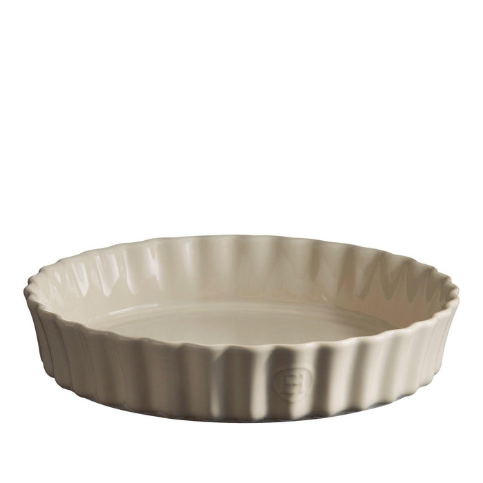 Emile Henry Deep Flan Dish Clay 24cm dia.