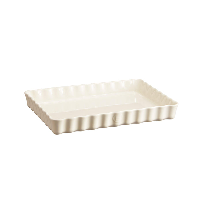 Emile Henry Deep Rectangular Tart Dish Clay - HAUSwares