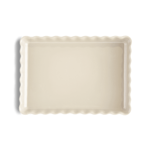Emile Henry Deep Rectangular Tart Dish Clay - HAUSwares