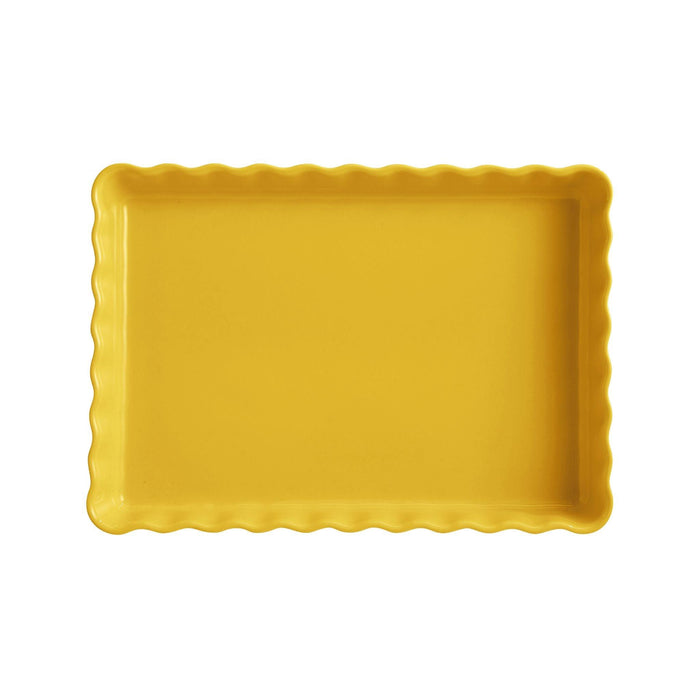 Emile Henry Deep Rectangular Tart Dish Provence Yellow - HAUSwares