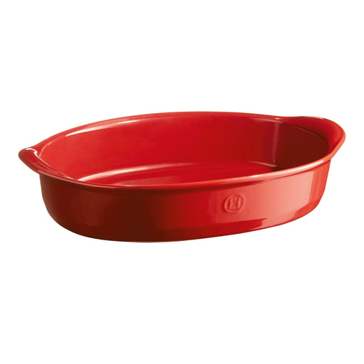 Emile Henry Large Oval Baking Dish Ultime Burgundy - HAUSwares