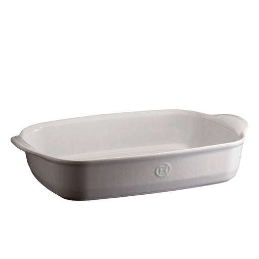 Emile Henry Large Rectangular Oven Dish Flour 42.5cm x 28cm