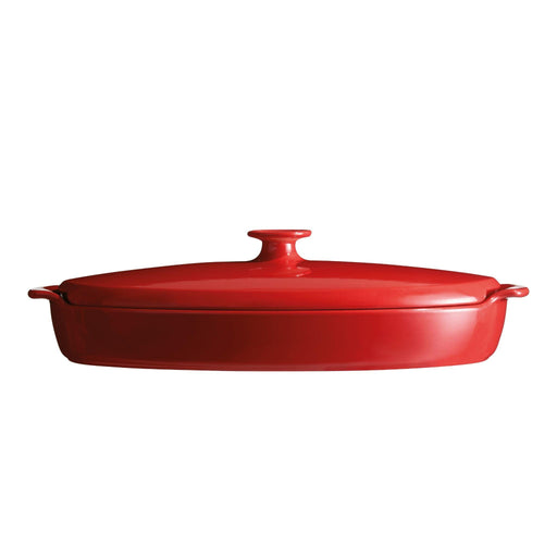 Emile Henry Papillote Steamer Burgundy 42cm x 25cm - HAUSwares
