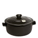 Emile Henry Round Stewpot Charcoal 26cm dia. 4l