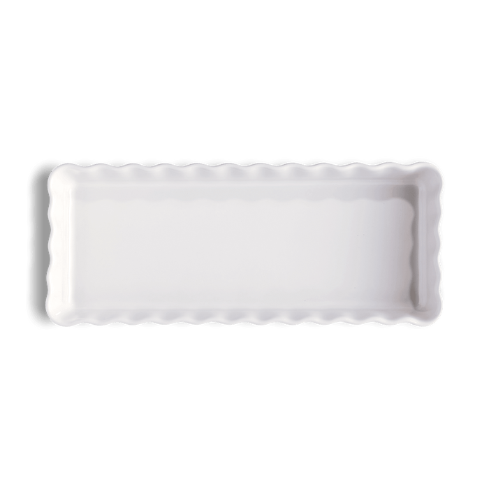 Emile Henry Slim Rectangular Tart Dish Flour - HAUSwares