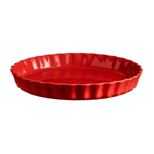 Emile Henry Tart Dish Burgundy 29.5cm dia. - HAUSwares