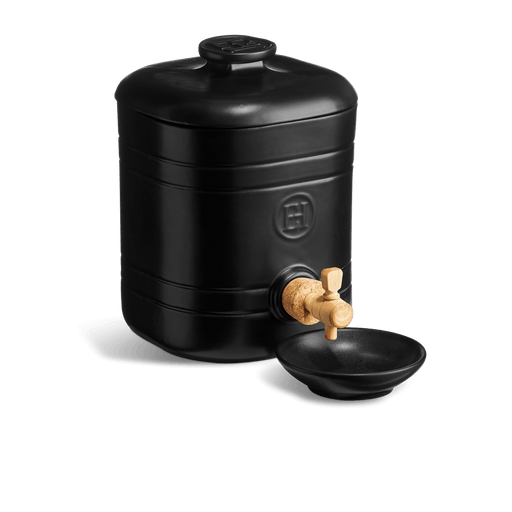 Emile Henry Vinegar Pot - Black Truffle - HAUSwares