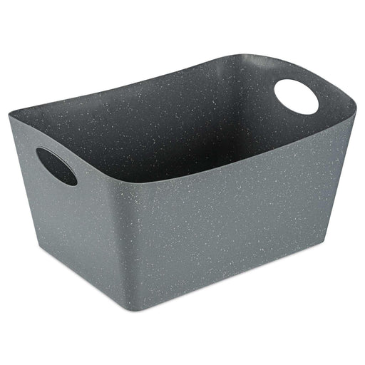 Koziol BOXXX L Storage Bin 15L - Recycled Ash Grey