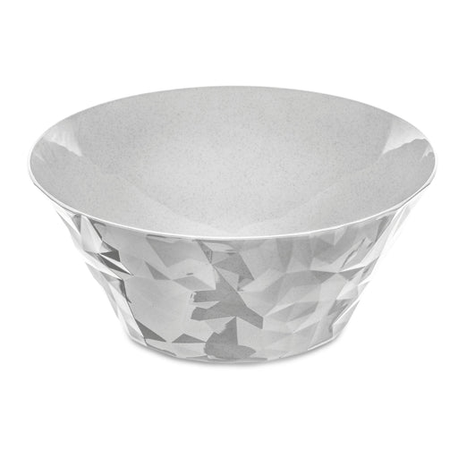 Koziol CLUB BOWL L Salad Serving Bowl Organic Grey 3.5l