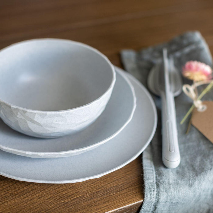 Koziol CLUB Soup Plate Organic Grey - HAUSwares