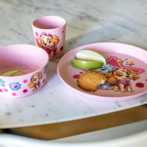 Koziol Connect Paw Patrol Tableware Set 3pc - Organic Pink - HAUSwares