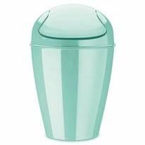 Koziol Del S Swing Top Wastebasket 5L - Spa Turquoise - HAUSwares