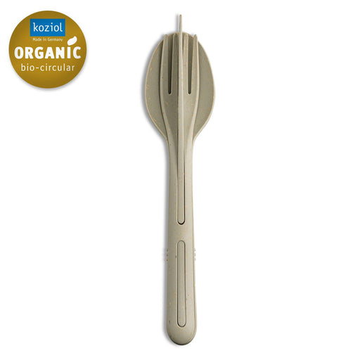 Koziol Klikk Cutlery 3pc Set - Nature Desert Sand