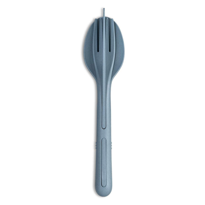 Koziol Klikk Cutlery Set 3 Pieces - Nature Flower Blue