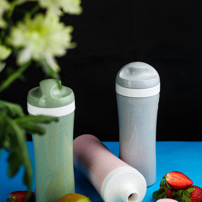 Koziol OASE Water Bottle Organic Green 425ml - HAUSwares