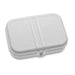 Koziol PASCAL L Lunch Box with Separator Organic Grey