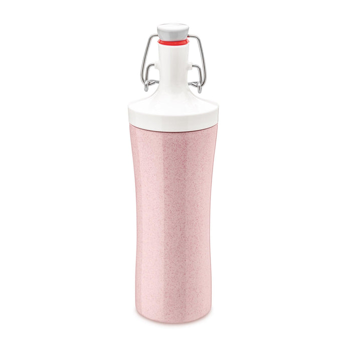 Koziol PLOPP TO GO Water Bottle Organic Pink 425ml