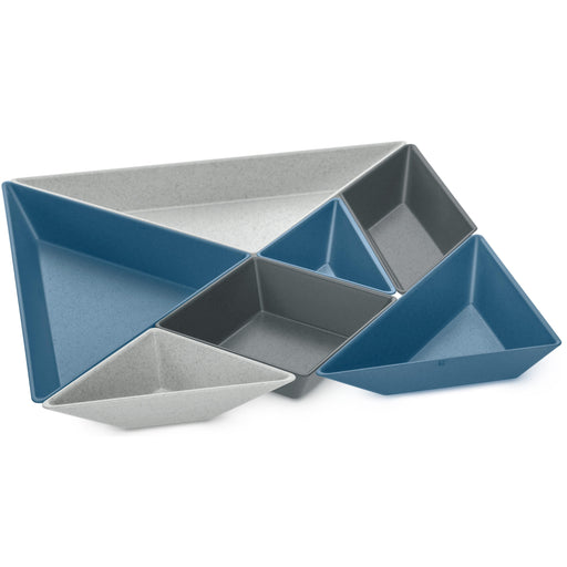 Koziol Tangram Chip 'N' Dip Bowl Set - HAUSwares