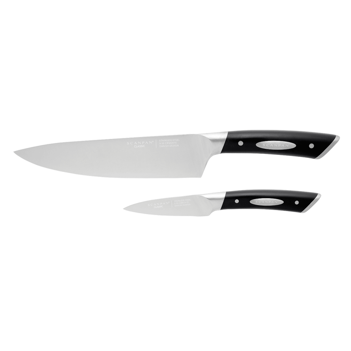 SCANPAN Classic Knives - Paring/Chef's Knife Set 2pc