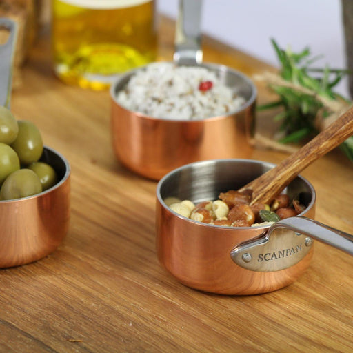 SCANPAN Maitre D Copper Mini Saucepan Set - HAUSwares