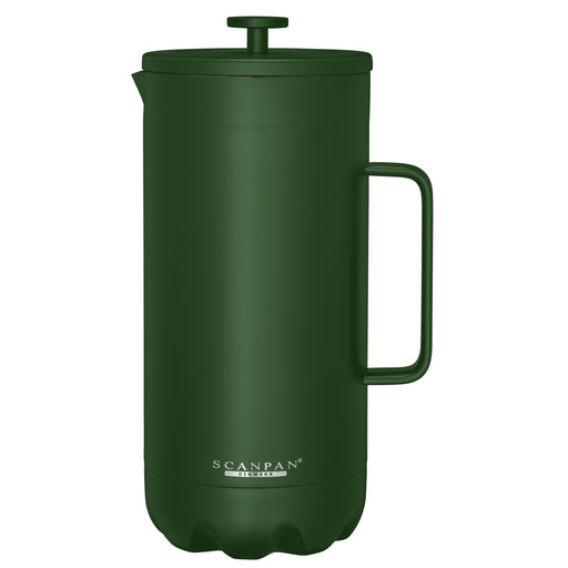 SCANPAN New To Go French Press Coffee Maker 1.0L - Forest Green