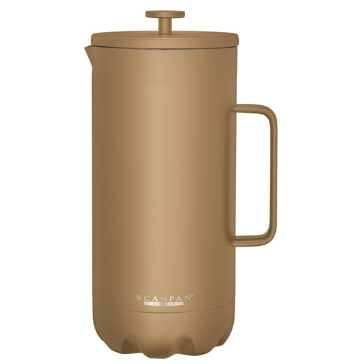 SCANPAN New To Go French Press Coffee Maker 1.0L - Tan