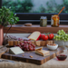 TeakHaus Butcher Block Chopping Board Medium in use