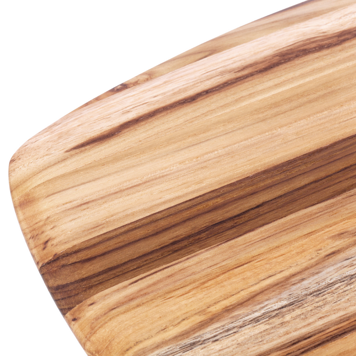 Close-up of TeakHaus Elegant Serving & Chopping Board Medium