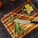 TeakHaus Traditional Chopping Board Small in use