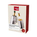 Vacu Vin 2pc Active Wine and Champagne Cooler Set Silver Packaging