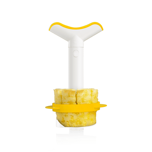 Vacu Vin Pineapple Slicer & Wedger - White/Yellow - HAUSwares