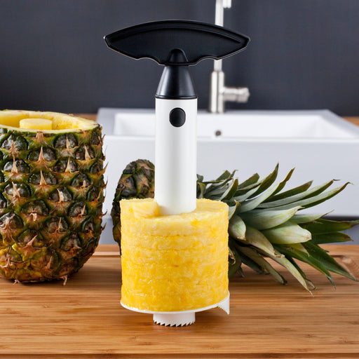 Vacu Vin Pineapple Slicer - White/Black - HAUSwares