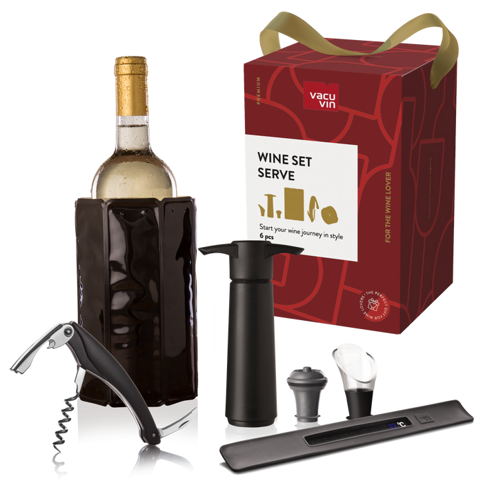 Vacu Vin Serve Wine Set with six wine tools