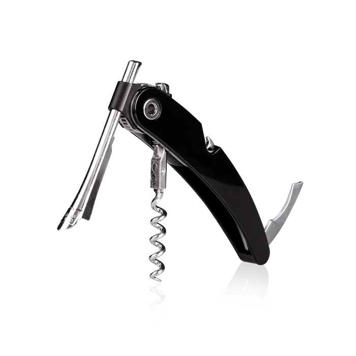 Vacu Vin Single Pull Corkscrew Black - HAUSwares