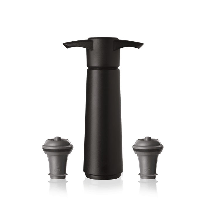 Vacu Vin Wine Saver Black | 2 Stoppers - HAUSwares