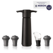 Vacu Vin Wine Saver Original Set Black with pump, stoppers and wine server