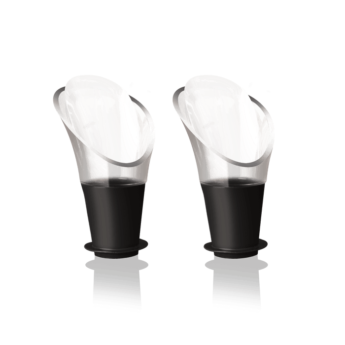 Vacu Vin Wine Server Crystal | Set of 2 - HAUSwares