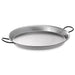 Vaello Polished Steel Valencian Paella Pan - 24cm